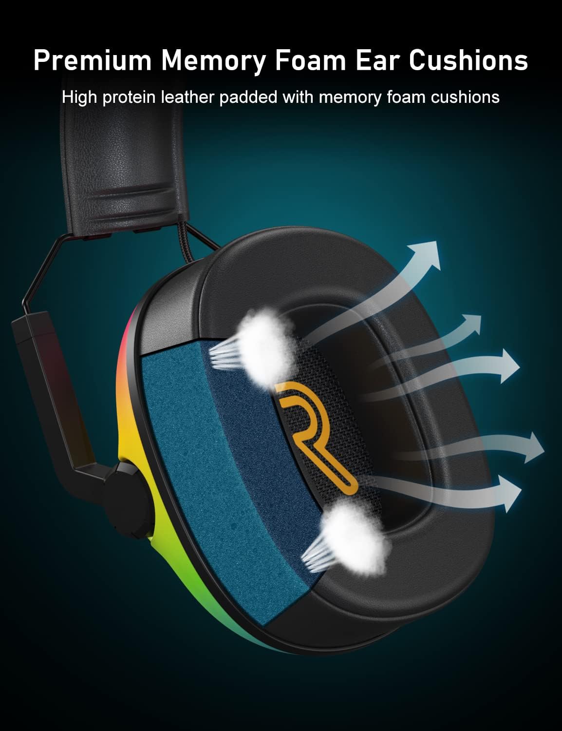 Surround Sound Pro Headset with Noise-Canceling Microphone